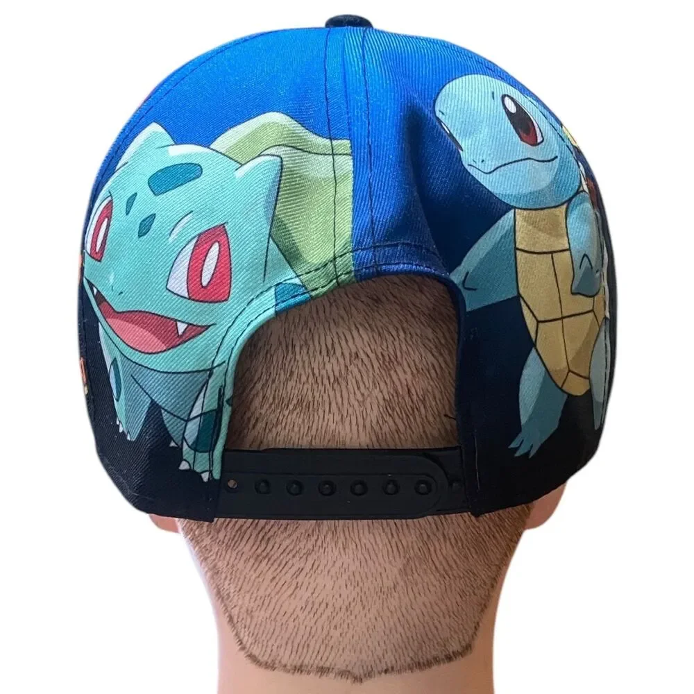Pokemon company Youth OSFM Snapback Flatbill Hat Pikachu